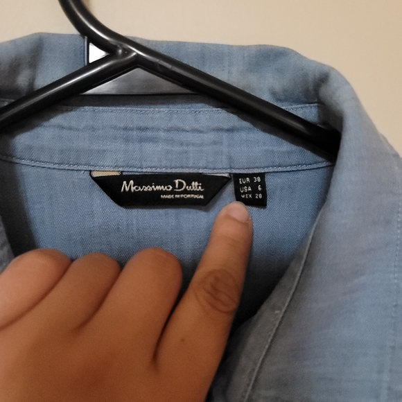 Massimo Dutti Long Sleeve Blouse - Picture 2 of 12